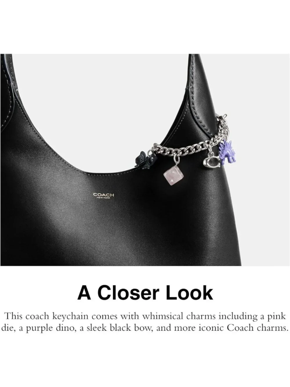Stylish Bag Charm Keychain | Trendy Accessory for Handbags & Backpacks